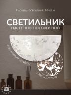 Настенный светильник R1009-HALF-1W-300 WT 000059680